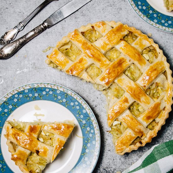 Russian Cabbage Pie