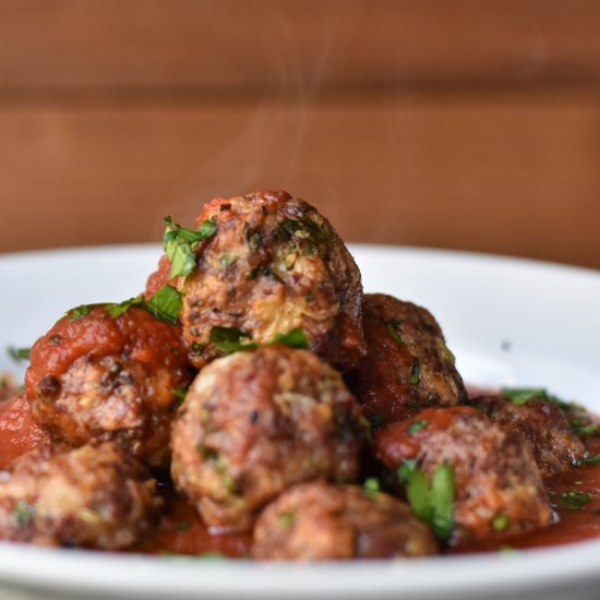 Everyday Meatballs and Sauce