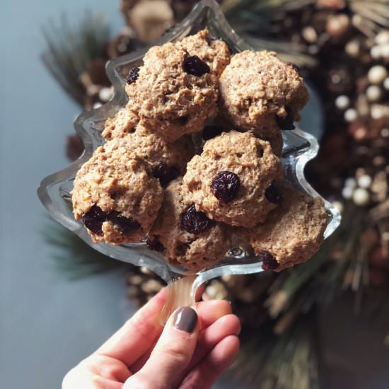 Cranberry + Orange Scone Bites