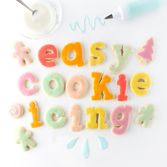 Easy Sugar Cookie Icing