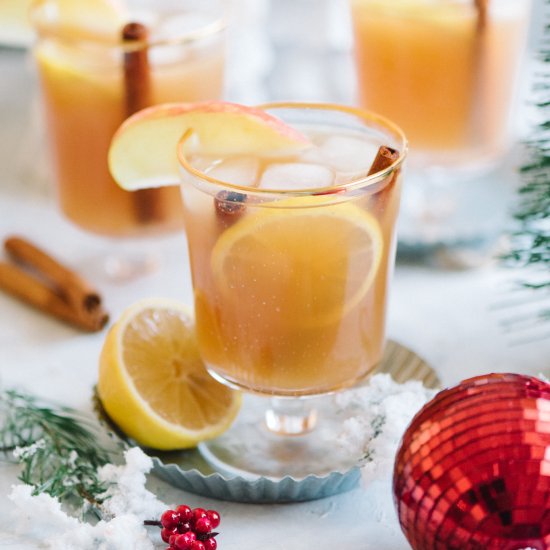 Spiced Apple Cider Toddy