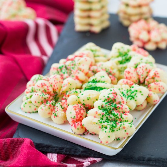 Cream Cheese Spritz Cookies