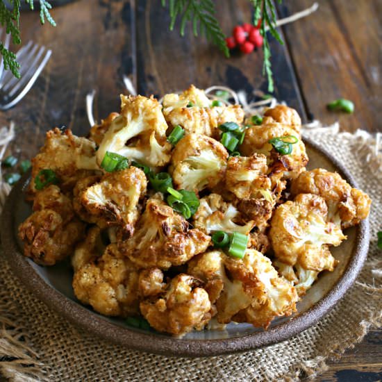 Smoky Beer Battered Cauliflower