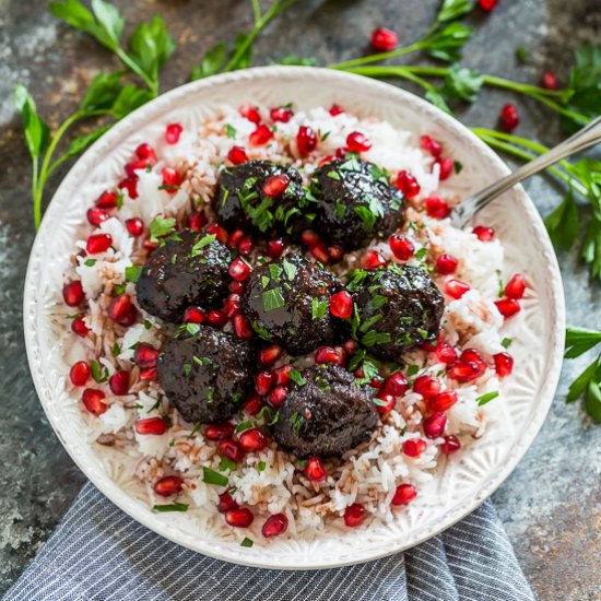 Moroccan Inspired Meatballs