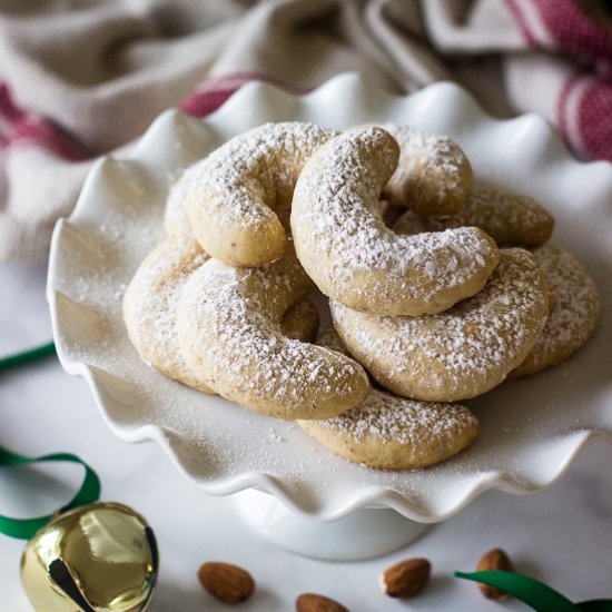 Almond Crescents