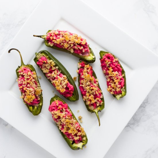 Cranberry & Goat Cheese Jalapeños