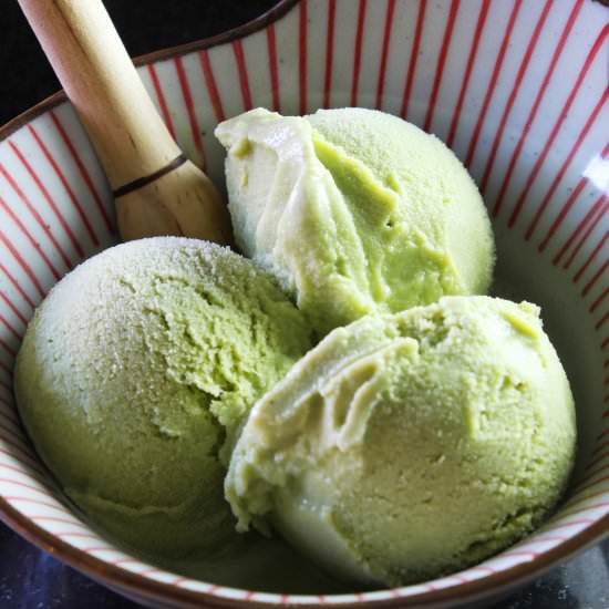 Matcha ice cream