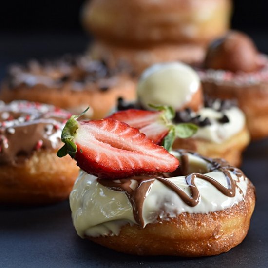 Donuts with a secret ingredient