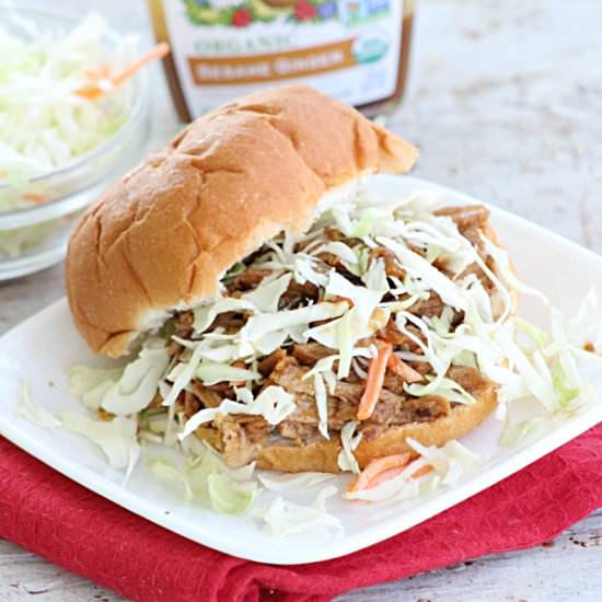 Sesame Ginger Pulled Pork