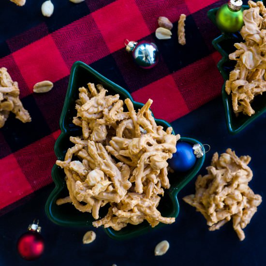 No Bake Haystack Cookies