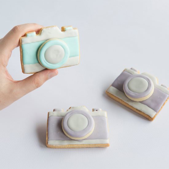 How To Make Retro Camera Cookies