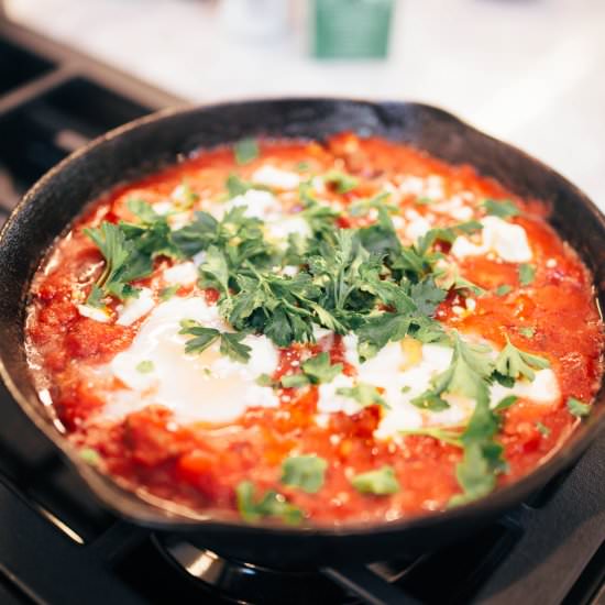 Shakshouka with Chorizo