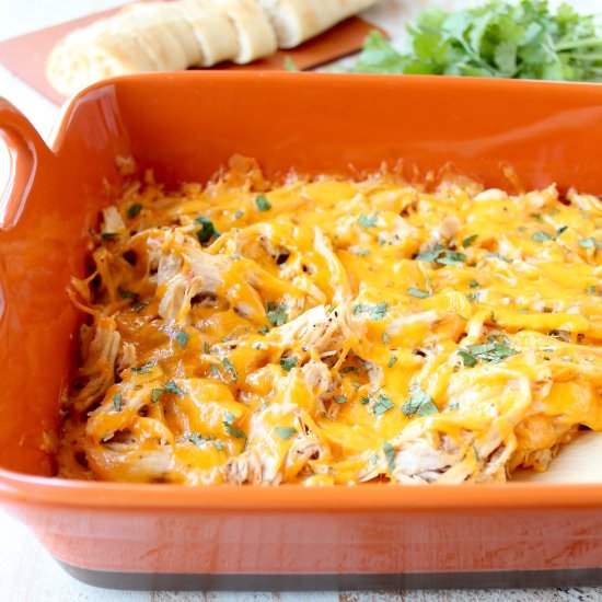 Cheesy Cajun Turkey Dip