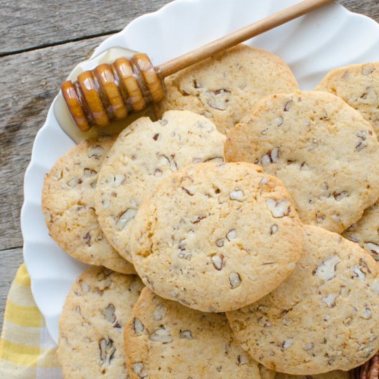 Honey Pecan Slice-and-Bake Cookies