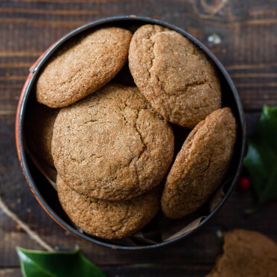 Soft Gingerbread Cookies