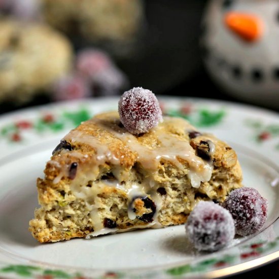 Cranberry Pistachio Scones