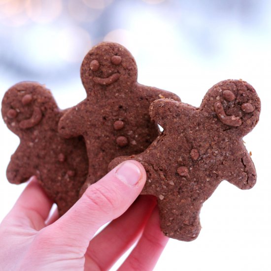 Healthy Gingerbread men