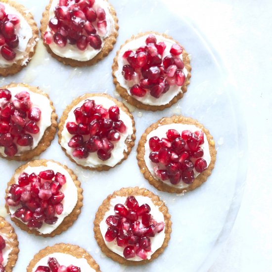 Spiced Pomegranate Cookie Bites