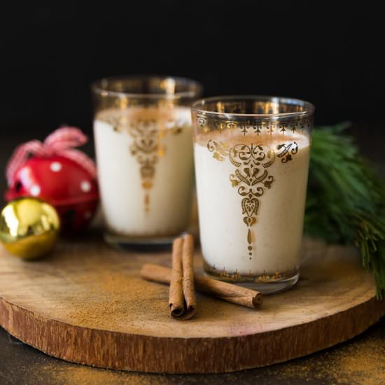 Christmas Vegan Eggnog