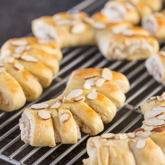 Buttery Almond Bear Claws