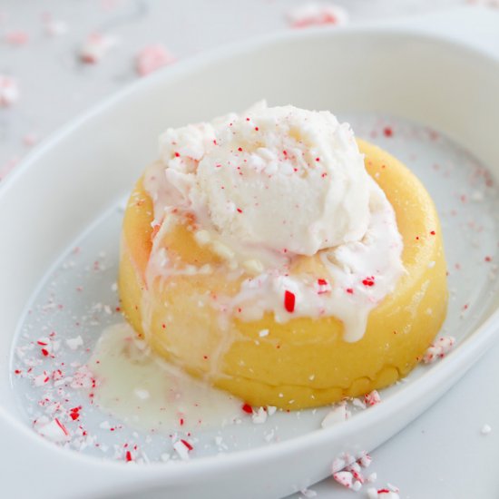 Instant Pot Peppermint Lava Cake