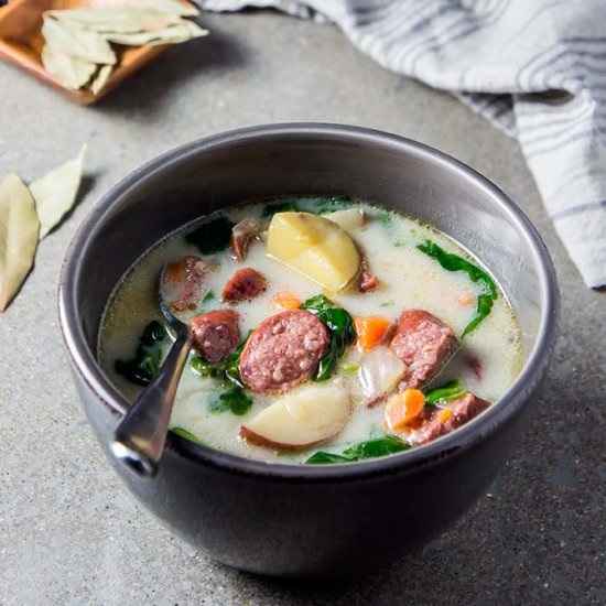 Creamy Sausage & Potato Soup