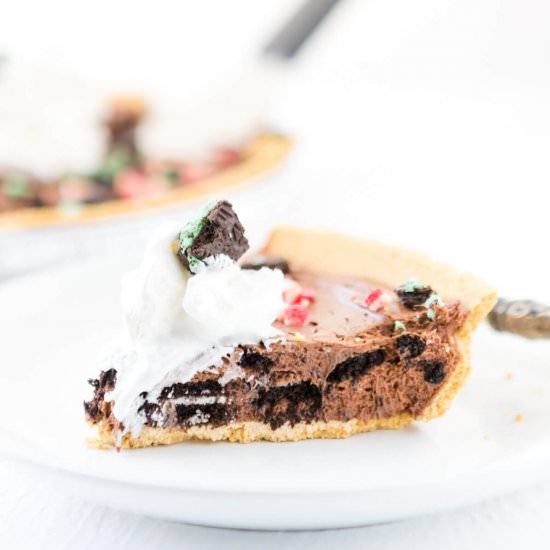 Chocolate Candy Bar Pie