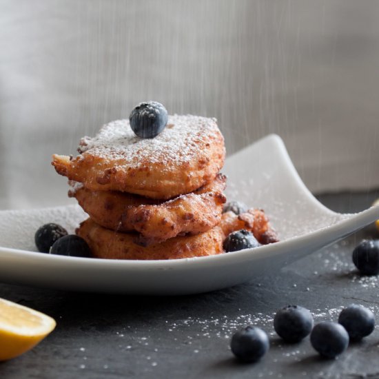 Sweet Cheese Latkes