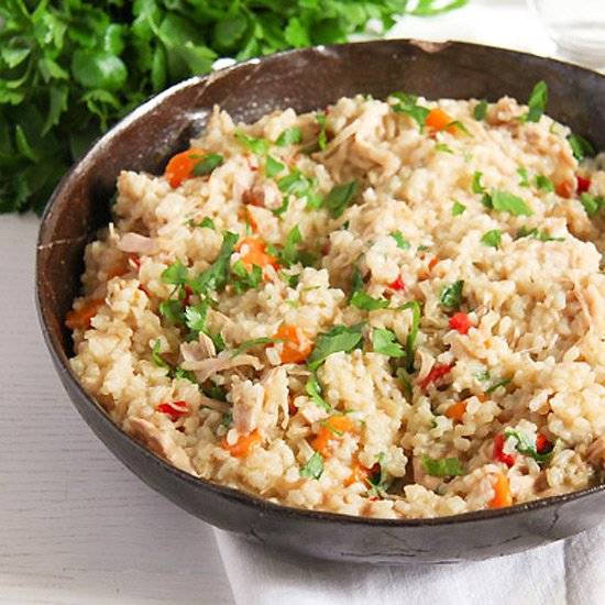 Simple Chicken and Vegetable Pilaf