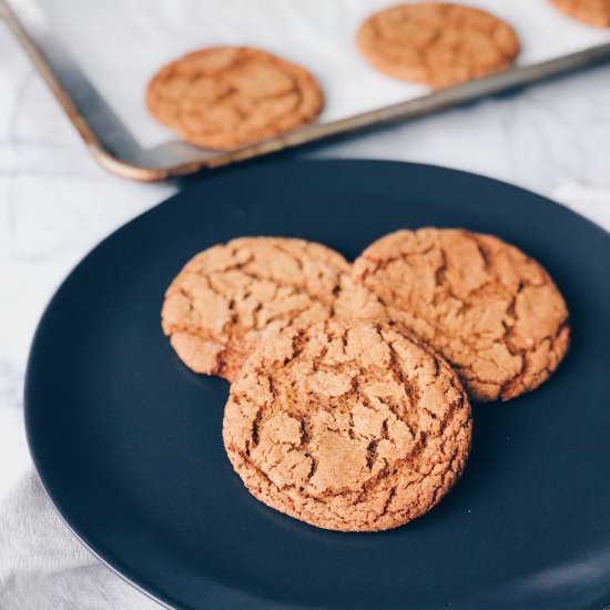 Chewy Gingered Up Cookies