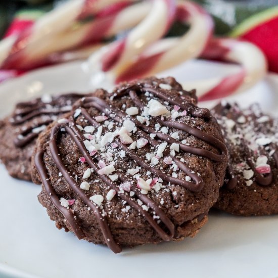 Chocolate Peppermint Cookies