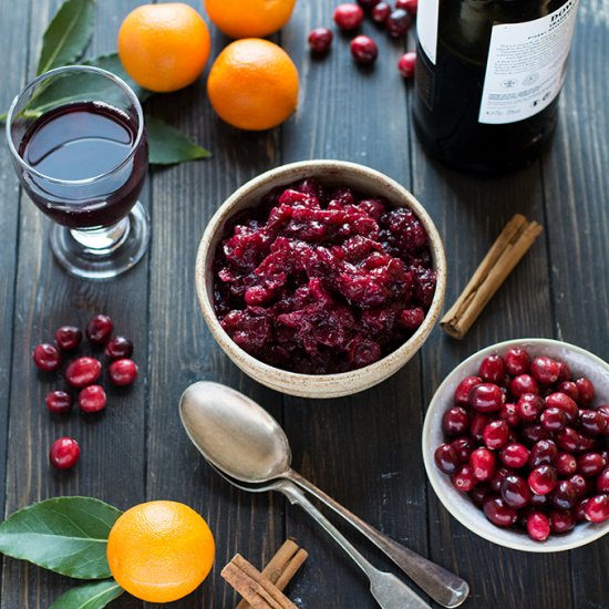 Christmas Cranberry Sauce