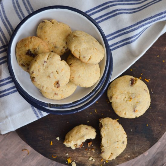 Orange and Date Cookies