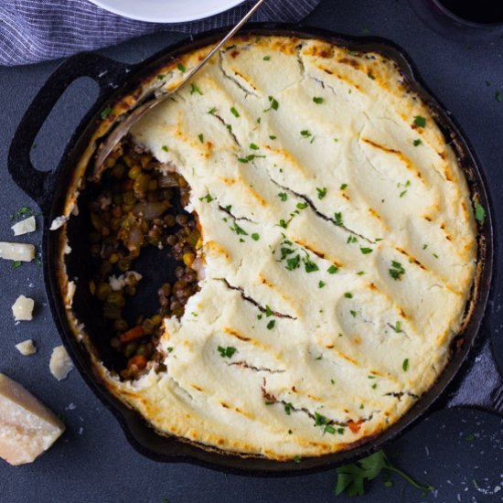 Healthy Vegetarian Shepherd’s Pie