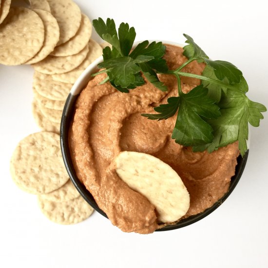 Roasted Red Pepper Walnut Dip