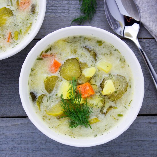 Polish Cucumber Soup