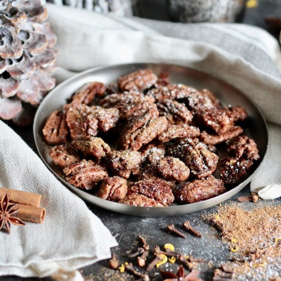 Spiced Christmas Pecans