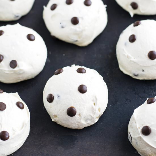 Chocolate Chip Meringue Cookies