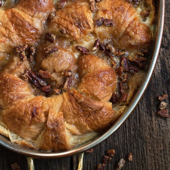 Butter Pecan Bread Pudding