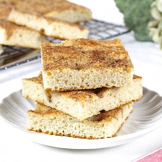 QUICK RISE CINNAMON SUGAR FOCACCIA