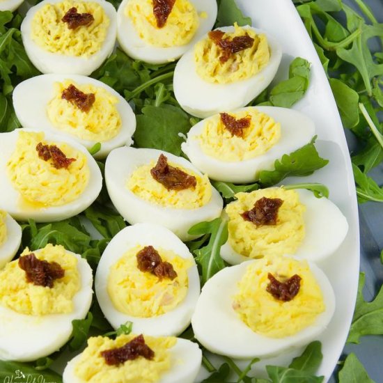 Flavoured Devilled Eggs