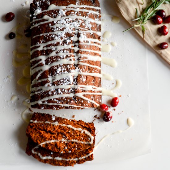 Spiced Gingerbread Loaf