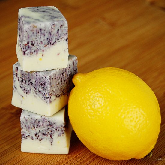 Blueberry Lemon Fudge