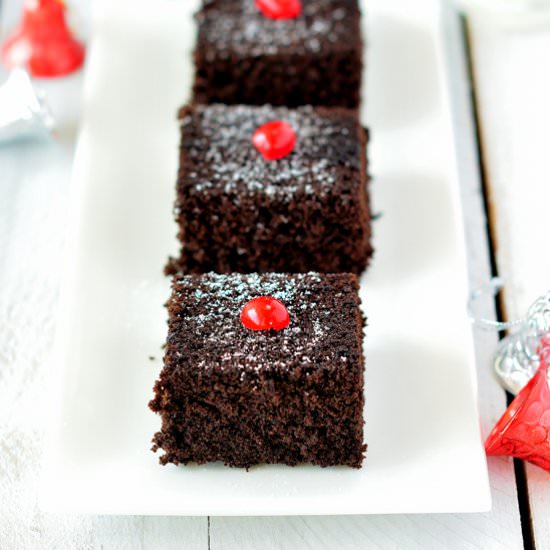 Eggless Brownie | Chocolate Brownie