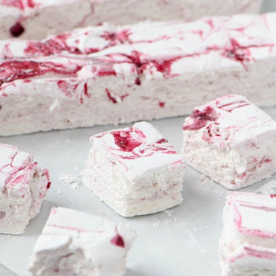 Jam-Swirled Marshmallows