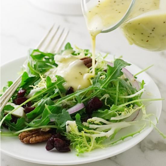 cranberry pecan garden salad