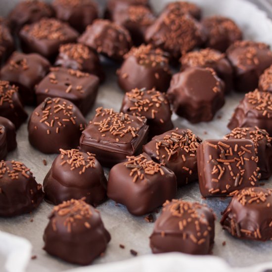 Choc Peppermint Butterscotch Candy