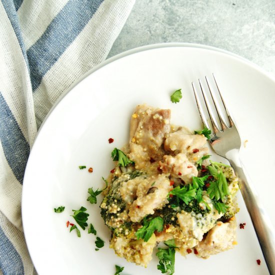 Chicken Broccoli Quinoa Casserole