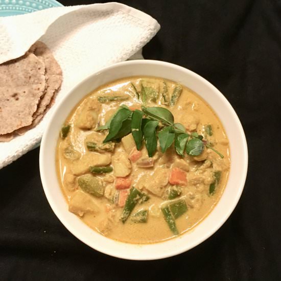 Vegetable Korma (Vegan, Paleo)