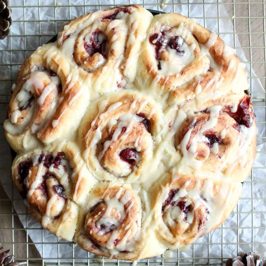 Cranberry Breakfast Rolls